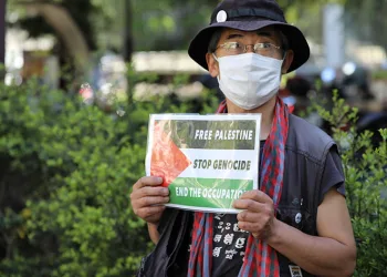 Japonya’da “İsrail” protestosu