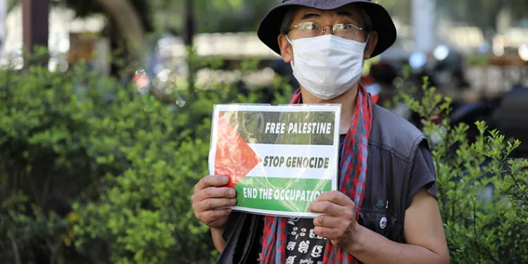 Japonya’da “İsrail” protestosu