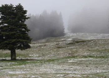 Uludağ’da Mayıs ayında kar sürprizi