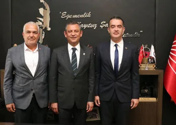 Başkan Arıcı, Özgür Özel’le görüştü