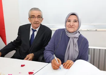 Huzurevinde tanışıp dünyaevine girdiler