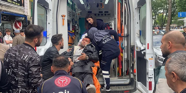 Tokat’ta keserli saldırı kameraya yansıdı