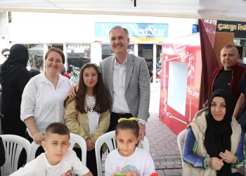 Anneler günü İnegöl Belediyesi il renklendi