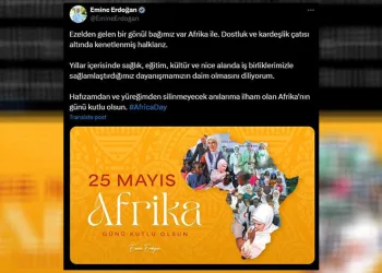 Emine Erdoğan’dan “Afrika Günü” paylaşımı