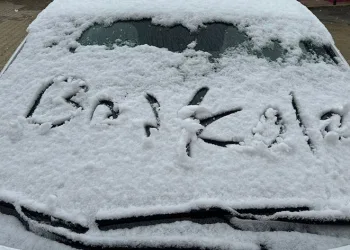 Mayıs ayında kar esareti