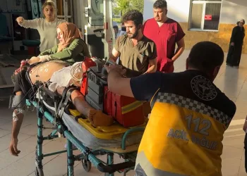 Üzerine yıldırım düşen tarım işçisi ağır yaralandı