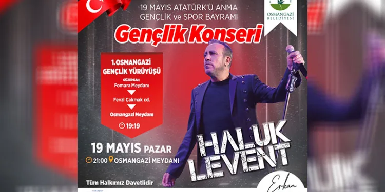 1. Osmangazi Gençlik ve Spor Şöleni Başlıyor
