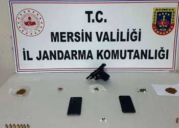Mersin’de uyuşturucu operasyonu