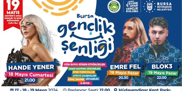 Büyükşehir’de 19 Mayıs kutlama programı