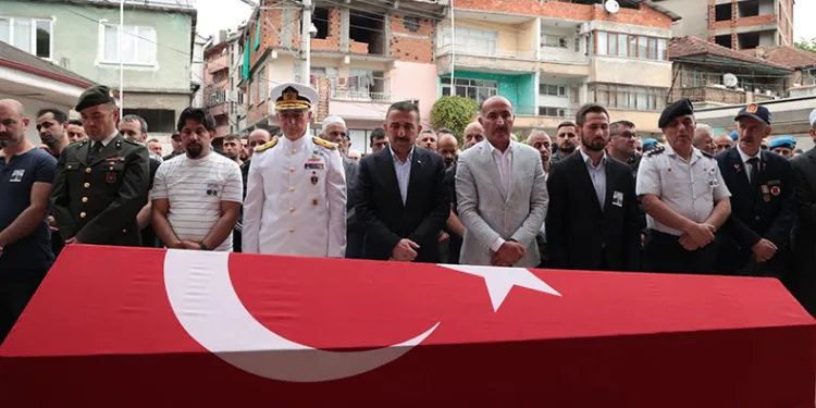 Hayatını kaybeden Kore Gazisi toprağa verildi