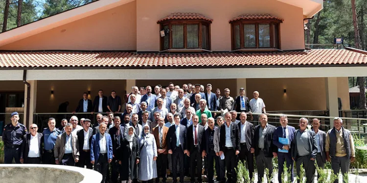Orhaneli’nin muhtarları tanıştı
