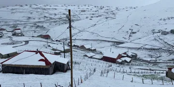 Doğu Karadeniz yaylalarında kış geri döndü
