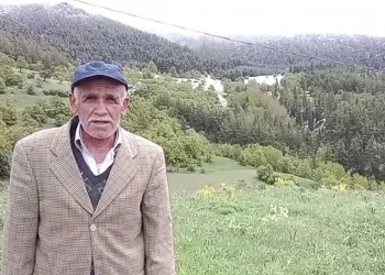 Coreker Yaylası’na kar yağdı