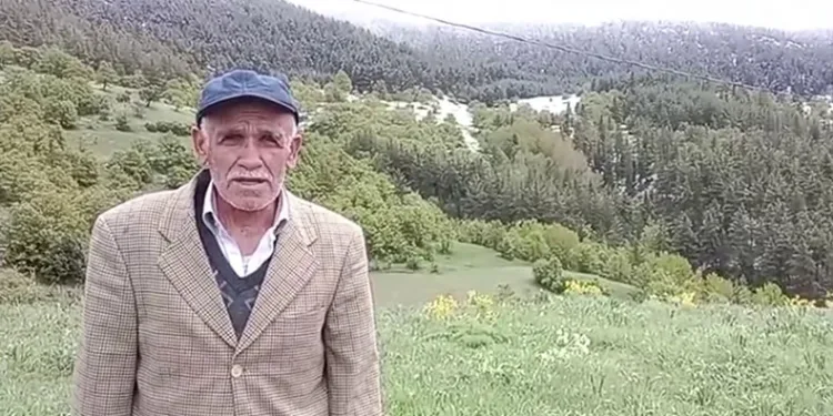 Coreker Yaylası’na kar yağdı