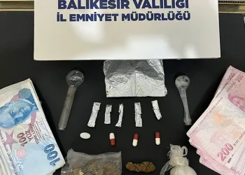 Bandırma’da uyuşturucu operasyonu