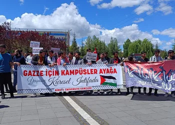 Üniversite öğrencilerinden Gazze’ye destek