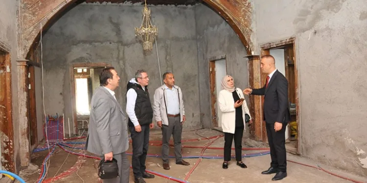 MHP il başkanlığına tarihi konak