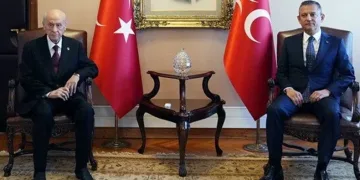 CHP lideri Özel’den Bahçeli’ye ziyaret