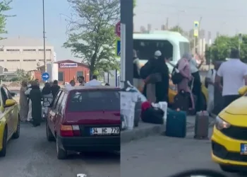 Turistlerin ‘taksimetre çok yazdı’ kavgası