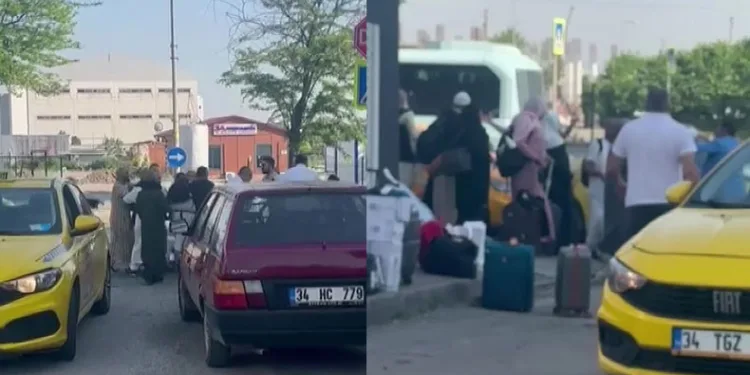 Turistlerin ‘taksimetre çok yazdı’ kavgası