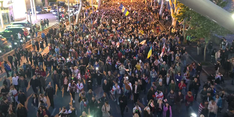 Gürcistan’da protestolar devam ediyor