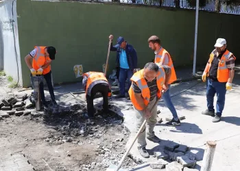 Çarşamba’da pazar yerleri onarılıyor