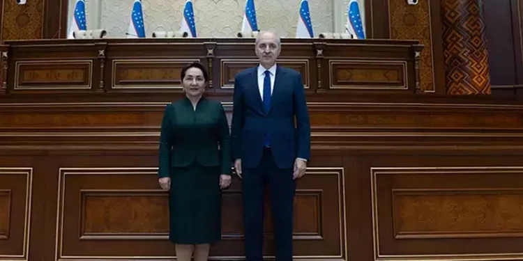 Numan Kurtulmuş, Nurdincan İsmailov ile görüştü