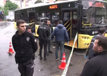 Ümraniye’de otobüs şoförüne silahlı saldırı