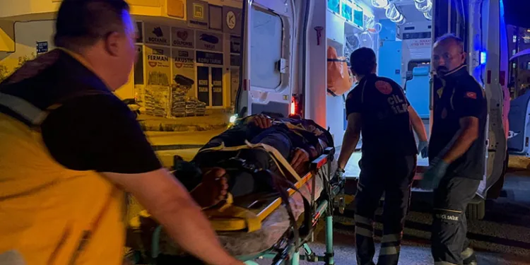 Hem yaralandı hem 32 bin lira ceza yedi