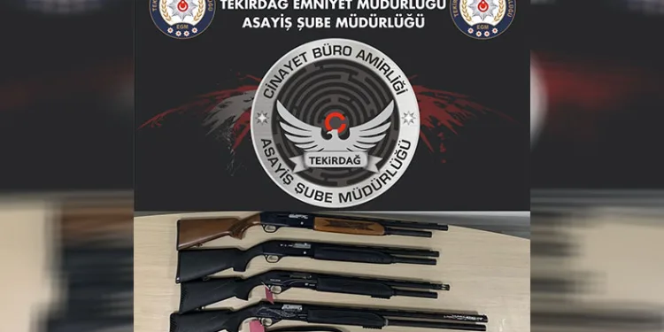 Tekirdağ’da 2 kişi tutuklandı
