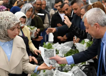 Osmangazi Belediyesi’nden vatandaşa 100 bin fide