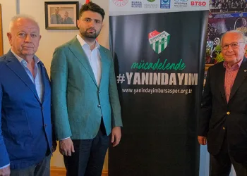 Bursaspor Kulübü’nde ‘Yanındayım’ kampanyası büyüyor