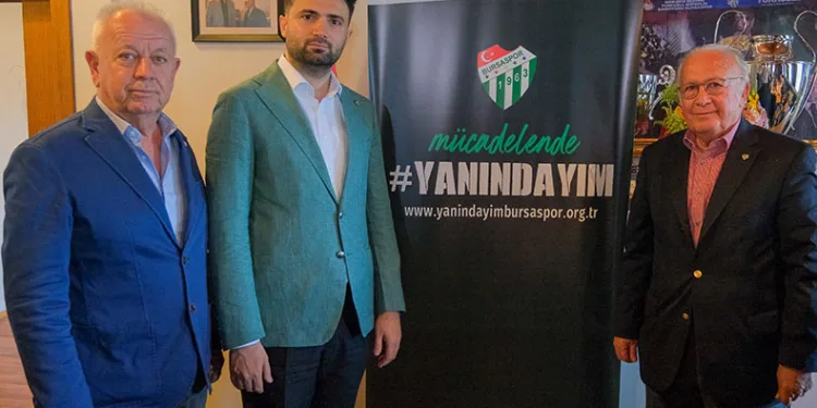 Bursaspor Kulübü’nde ‘Yanındayım’ kampanyası büyüyor