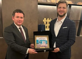 Başkan Aydın’dan Bosnalı kardeşe ziyaret