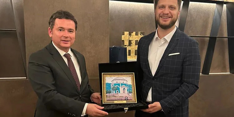 Başkan Aydın’dan Bosnalı kardeşe ziyaret