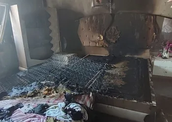 Mardin’de ev yangını