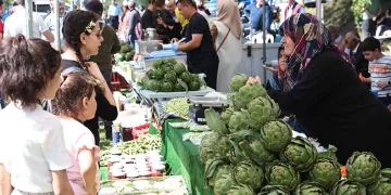 Enginarlı tatlılar festivale damga vurdu