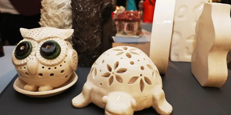 El emeği eserler Nilüfer Sanat Atölyeleri sergisinde açıldı