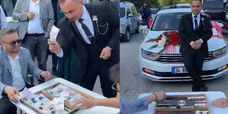 Tavla masası kurarak konvoyun önünü kestiler