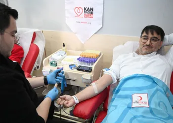 Türk Kızılay’ın kan bağışı kampanyasına destek