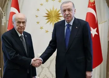 Cumhurbaşkanı Erdoğan, Bahçeli ile görüştü