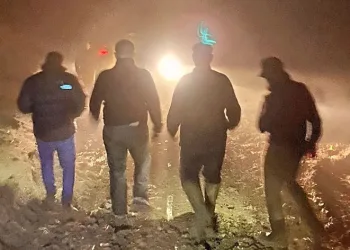 Aydos yaylasında mahsur kalan 6 kişi kurtarıldı