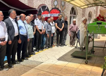 Kendi yaptırdığı camiden son yolculuğuna uğurlandı