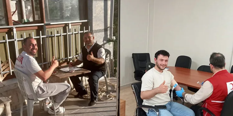 Öğrenciler iki kişinin hayatını kurtardı