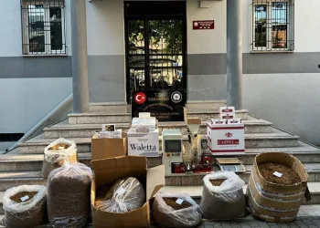 Bursa’da 11 bin dal dolu makaron ele geçirildi