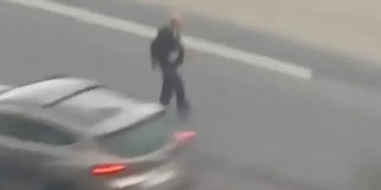 Mudanya yolunda alkollü yaya paniği
