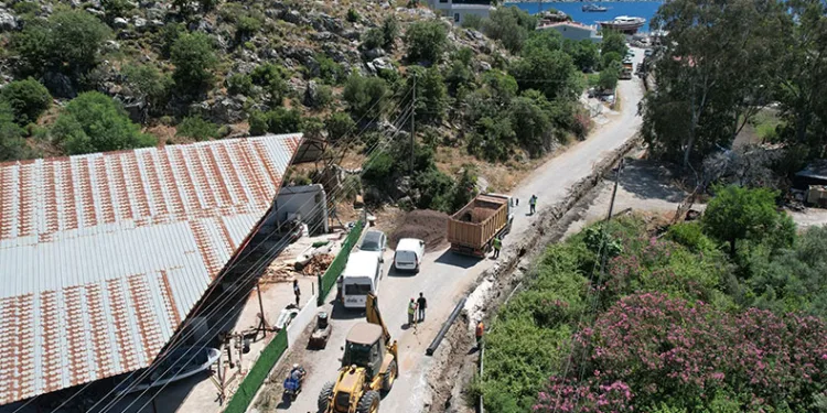 Turizmin başkentinde su hasreti sona eriyor
