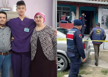 Babasını boğazından bıçaklayarak öldürdü