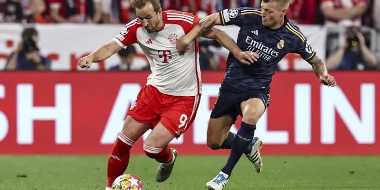 UEFA Şampiyonlar Ligi: Bayern Münih: 2 - Real Madrid: 2