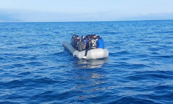 Ayvalık'ın Sularında Düzensiz Göçmen Kurtarma Operasyonu